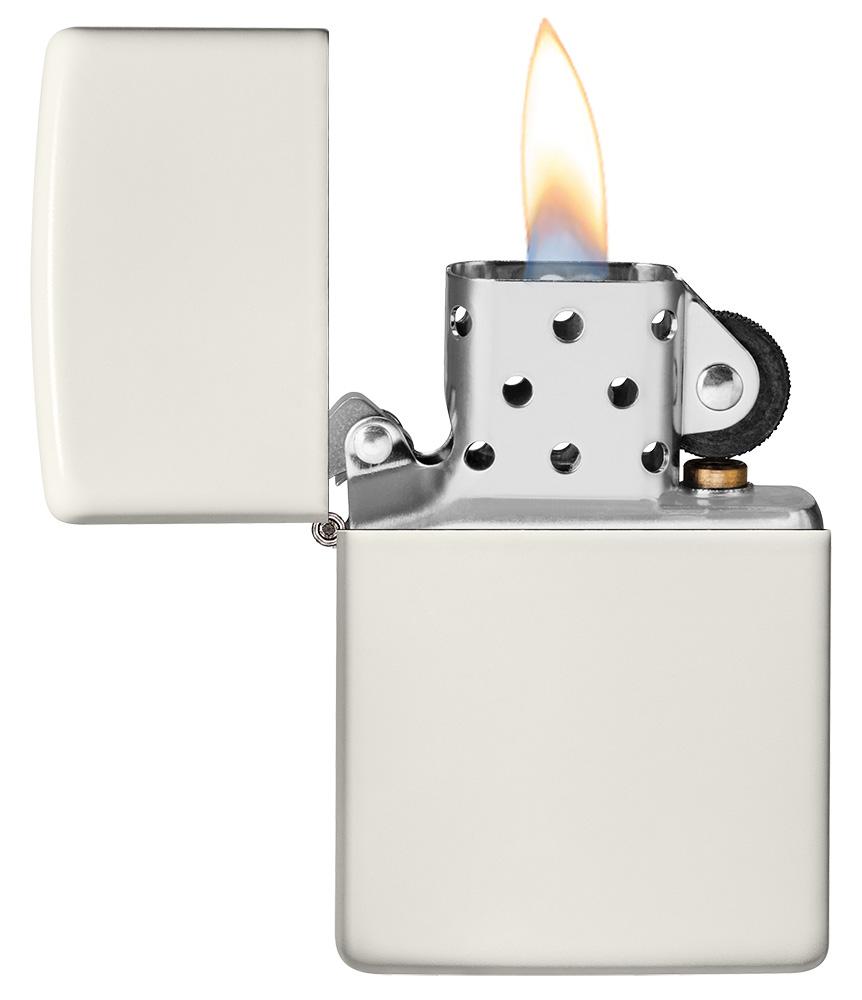 Zippo Glow In The Dark Matte Design, Windproof Lighter #49193