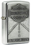 Zippo Harley-Davidson American Legend Emblem, Street Chrome Lighter #20229
