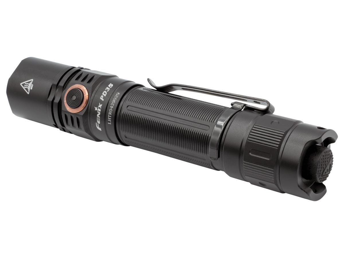 Fenix PD35 V3.0 Flashlight, 1700 Lumens, Black #PD35V3