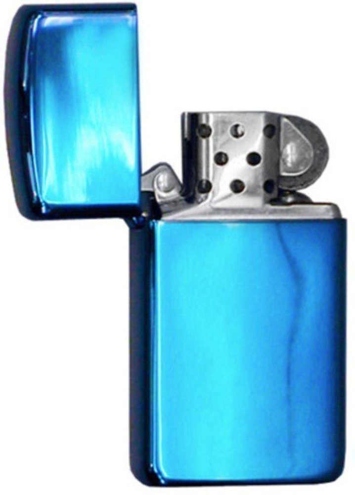 Zippo Slim Lighter Iridescent Sapphire #20494