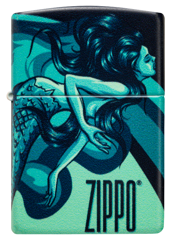 Zippo Mythical Mermaid 540 Design Lighter #48605