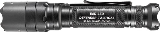 Surefire E2D Defender, 1000 Lumens Tactical LED Flashlight + Batteries #E2DLU-T