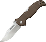 Cold Steel Bush Ranger Knife, Tri-Ad Lock, Brown #31A