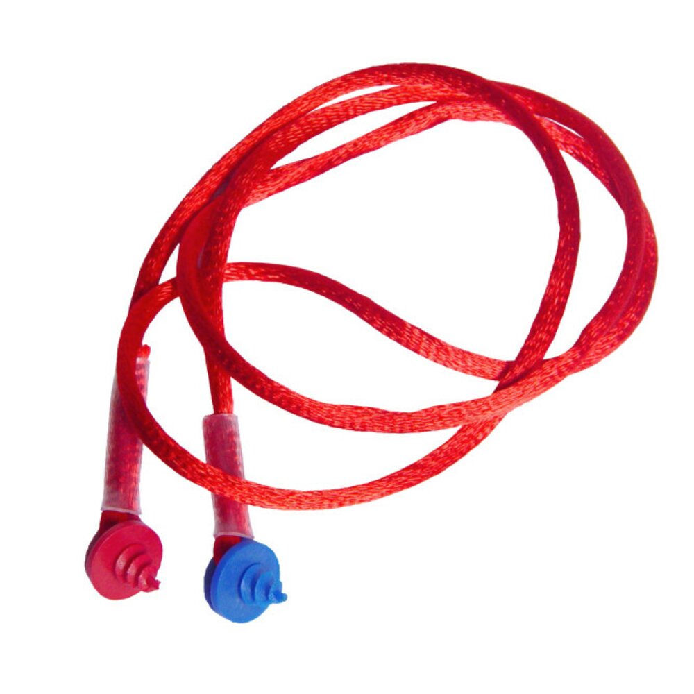 Radians CEPNC-R Red Neckcord With Red And Blue Screws for Earplugs #CEPNC-R