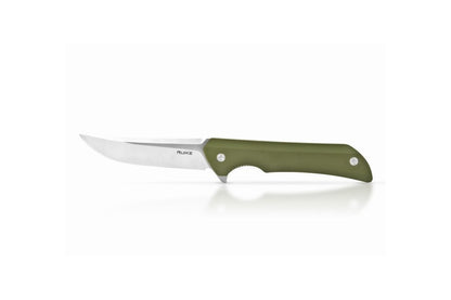 Ruike Hussar, 3.75" Blade, Liner-lock Folding Pocket Knife, Green #P121G