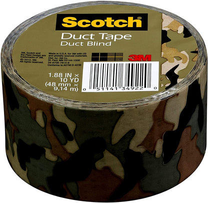 3M Scotch Duct Tape, 1.88 in x 10 yd (48 mm x 9,14 m) #910-CMO-C