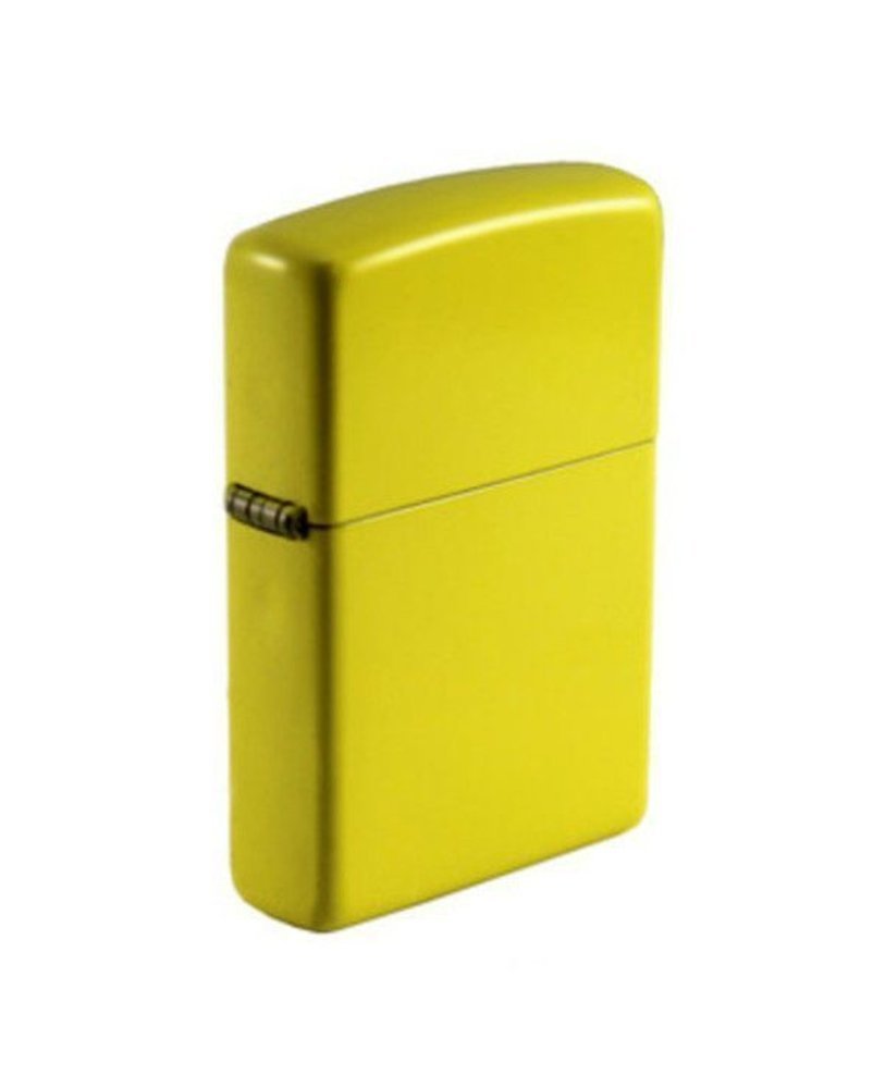 Zippo Lemon Yellow Matte Finish Genuine Windproof Lighter #24839