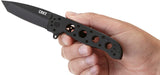 CRKT M16-02KS Frame Lock Knife, Stainless Steel Handle, Black #M16-02KS