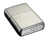 Zippo Chrome Arch Classic Brushed Chrome Finish Genuine Windproof Lighter #24647