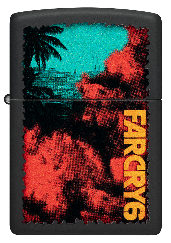 Zippo Gaming Far Cry 6, Black Matte Lighter #48643