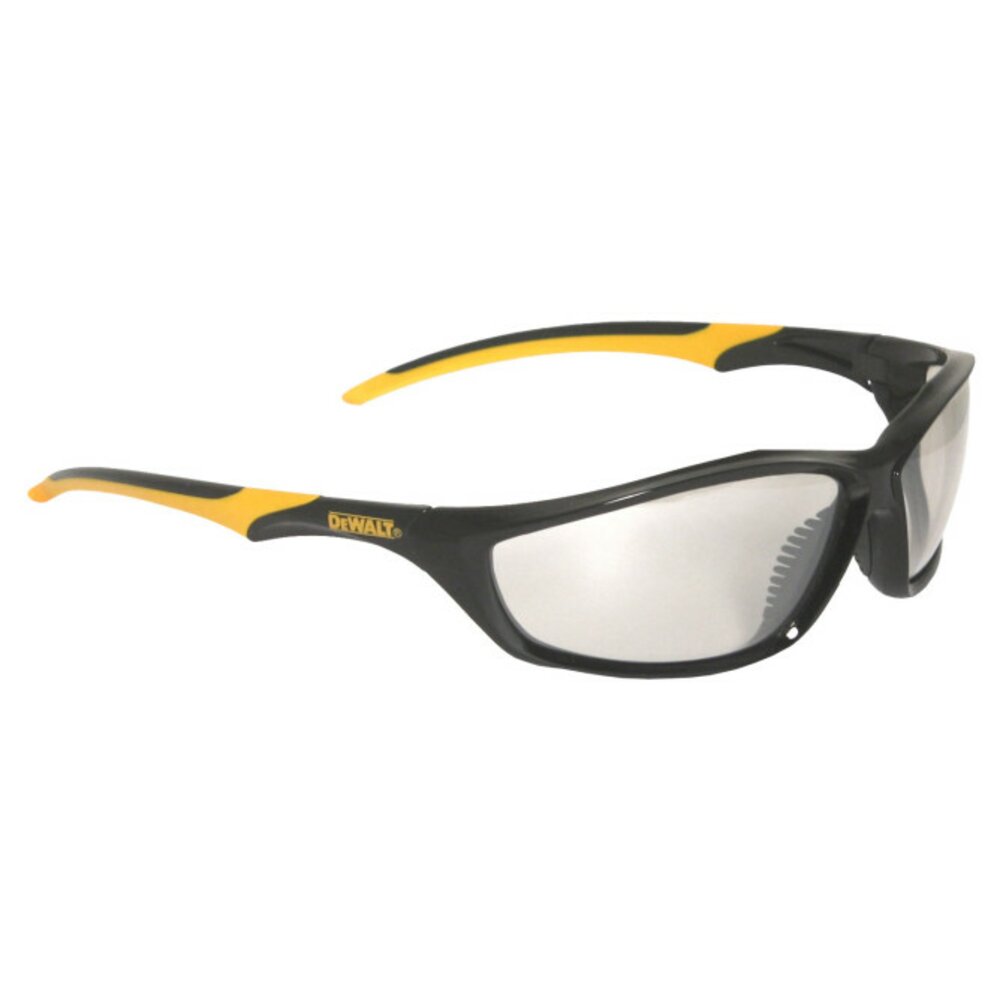 DeWalt Router Safety Glasses, Black/Yellow Frame Inside/Outside Lens #DPG96-9D