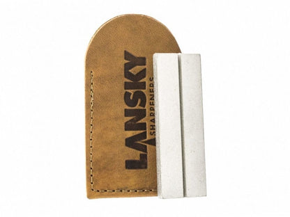 Lansky Double Sided Diamond Stone Pocket Size + Carrying Pouch #LDPST