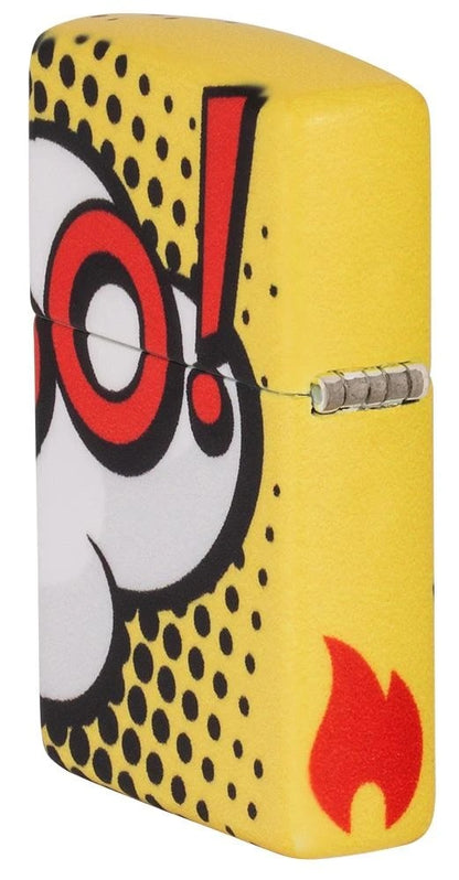 Zippo 50s Pop Art 540° Comic Book Design, Windproof Lighter #49533