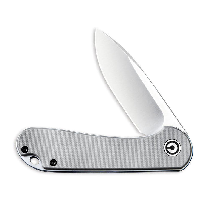 CIVIVI Elementum Knife, Gray G10 Handle, Satin Finished Blade #C907B