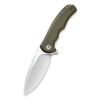 CIVIVI Praxis, Green G10 Handle, Satin Finished Blade #C803A