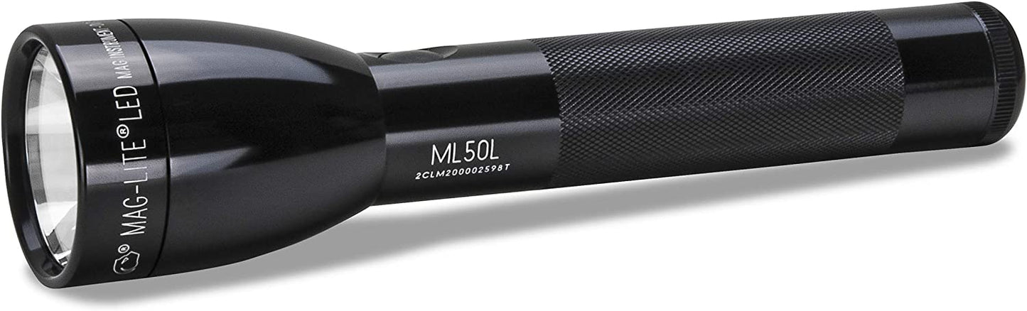 MAGLITE ML50L LED 2-Cell C Flashlight, Black #ML50L-S2015