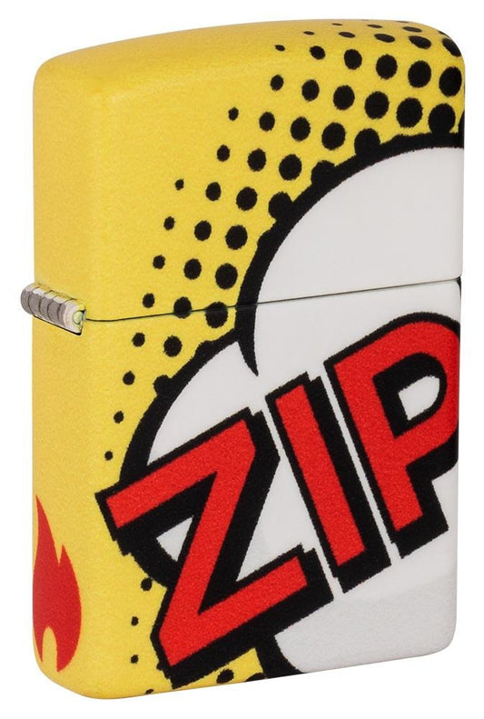 Zippo 50s Pop Art 540° Comic Book Design, Windproof Lighter #49533