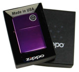 Zippo Purple Abyss Lighter, Translucent Powder Coat #24747