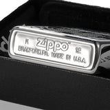 Zippo Shamrock 3D Lighter, High Polish Chrome, Clover, Windproof #24699