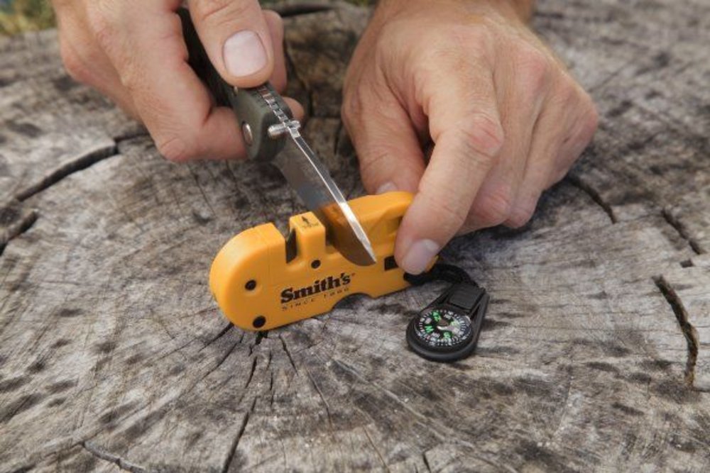 Smith's Abrasives Pocket Pal X2 Sharpener & Outdoor Survival Hunting Tool #50364