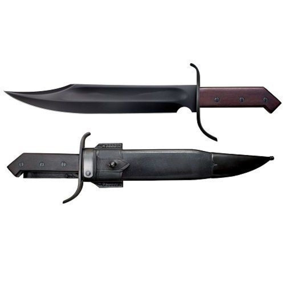 Cold Steel 1917 Frontier Bowie Knife, 1085 High Carbon + Leather Sheath #88CSAB