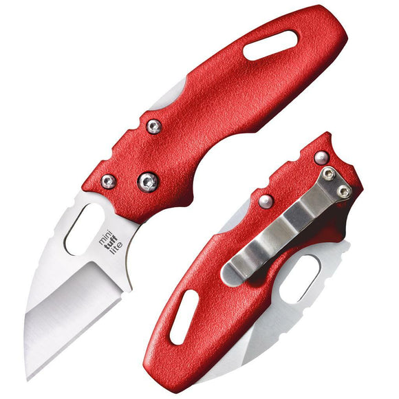 Cold Steel Mini Tuff Lite Plain Edge. Red #20MTR