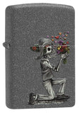 Zippo Day Of Dead Skulls Lighter Set, Iron Stone #28987