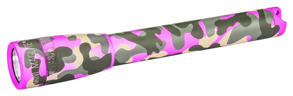 MAGLITE Mini LED 2 Cell AA Pro Flashlight, Pink Camo Pattern #SP2PRZH