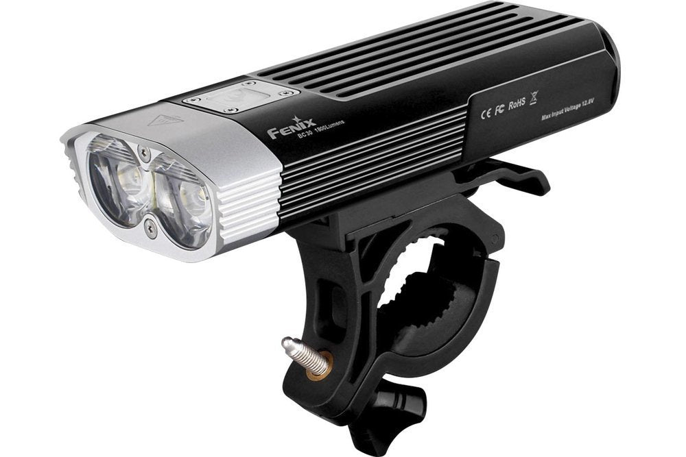 Fenix BC30 LED Bike Light, Dual Distance Beam, 1800 Lumens, 6 Modes #BC30